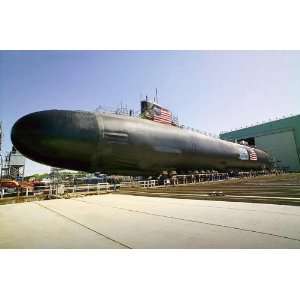  USS Jimmy Carter Nuclear Submarine 8x12 Silver Halide 