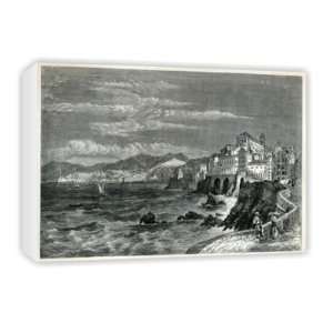  The City of Genoa (engraving) by English   Canvas 