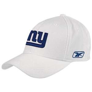  Reebok New York Giants White Coaches Flex Hat Sports 