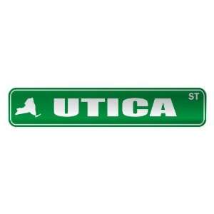   UTICA ST  STREET SIGN USA CITY NEW YORK