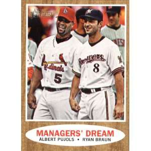   Brewers (Managers Dream) MLB Trading Card in Screwdown Case Sports