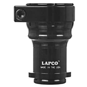  Lapco Spyder Clamping Feed Neck   No Hole   Black Sports 