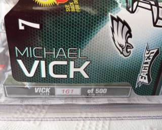 McFarlane NFL SERIES 28 MICHAEL VICK GOLD VARIANT CHASE 327 500 NIP 