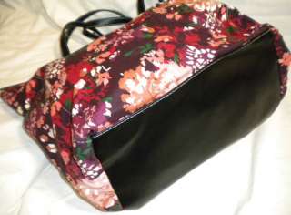 DESIGNER Merona Shopper Shopping Carry All Purse Cotton Tote Hand Bag 