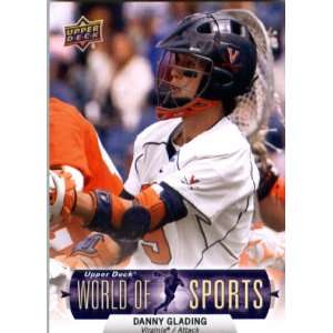  Upper Deck World of Sports Lacrosse Card #189 Danny Glading Virginia 