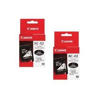 Canon Model BC 02 Black Cartridges, Pack Of 2