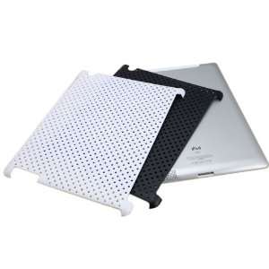  Apple iPad 2 (2nd Gen) White Mesh Design Heat Reduction 