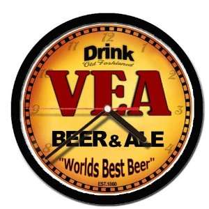  VEA beer and ale cerveza wall clock 