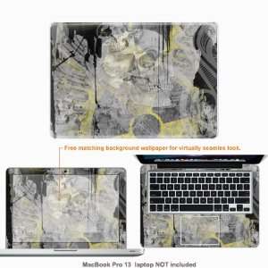   Skin skins Sticker for Apple Macbook PRO 13 case cover i_Mcbkpro13 125