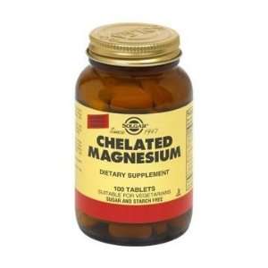  Chelated Magnesium 100 Tabs 3 Pack