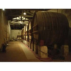  Fermentation Vats in Winery, Domaine Saint Martin De La 