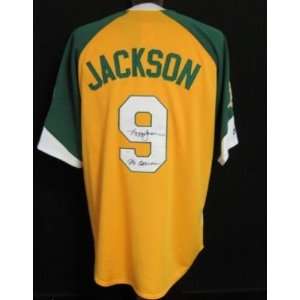  Reggie Jackson Signed Jersey   with Mr October 