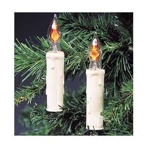  Set of 7 White Flicker Flame Candle Novelty Christmas 