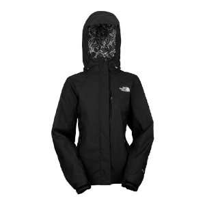  North Face Varius Guide Jacket   Womens Black / White 