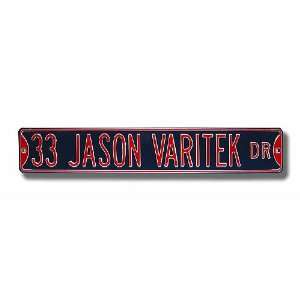    Boston Red Sox Jason Varitek Street Sign