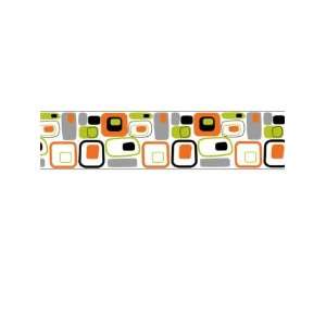   Brewster Wall Pops Stripe Go Retro Orange WPS90247