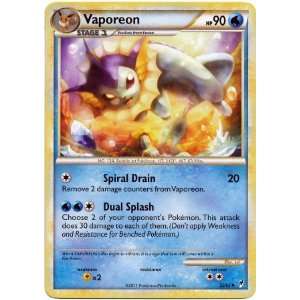   Call of Legends Single Card Vaporeon #52 Uncommon Toys & Games