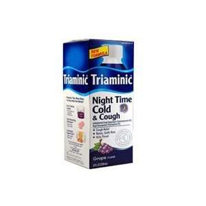  Triaminic Night Time Cough & Cold Relief Liquid, Grape 