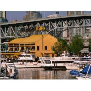  Restaurant with Granville Island Bridge in Background, Vancouver 