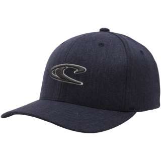 Neill Clean & Mean Heathered Flex Fit Hat   Navy Blue   L/XL 