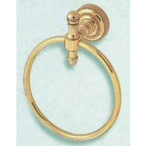   Antique Brass Retro Dot Towel Ring from the Retro Dot Collection RD 16