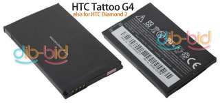 TOPA160 Battery HTC Google Tattoo G4 Diamond 2 T5353  