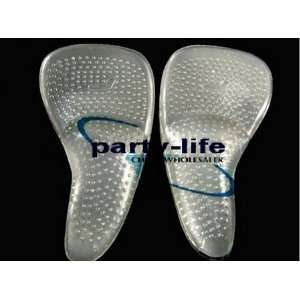 silicone gel insoles for foot & arch support with metatarsal pad 