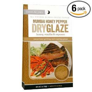 Urban Accents Mumbai Honey Pepper DryglazeTM, 2.0 Ounce Packages (Pack 