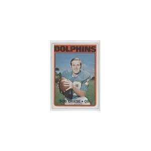  1972 Topps #80   Bob Griese Sports Collectibles