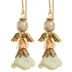  Ardent Designs 14k Gold Sachael Tall Angel Earrings 