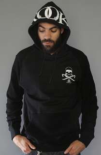 Crooks and Castles The Wreath Hoody Black  