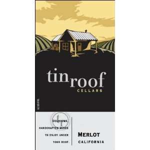  2007 Tin Roof California Merlot 750ml Grocery & Gourmet 