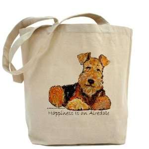  Airedale Happiness Pets Tote Bag by  Beauty