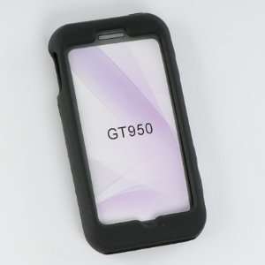   Premium Soft Silicone Gel Skin for LG Arena GT950   Black Electronics