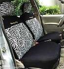 10pcs Hello Kitty Black Zebra Lace Series Bow Car Auto Seat Cover Case 