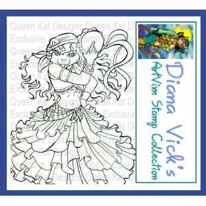  Gypsy Unmounted Rubber Stamp 
