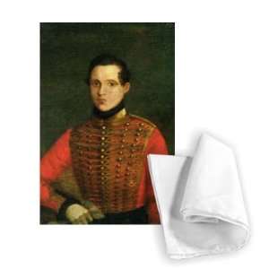  Portrait of the Poet Michail Lermontov,   Tea Towel 100% 