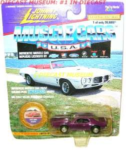 1972 72 AMC JAVELIN MUSCLE CARS DIECAST JL RARE  