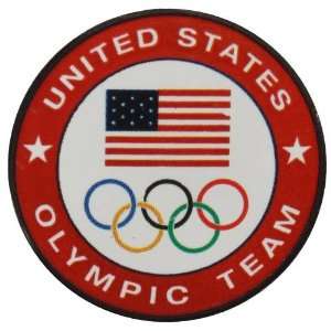  Olympics USA Olympic Committee Round Logo Pin  Sports 