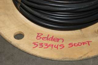 500FT BELDEN 533945 18AWG RG 6 75 OHM COAX CCTV CABLE  