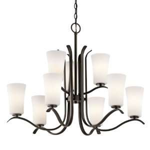    Kichler 43075OZ Chandelier 9Lt Olde Bronze Armida