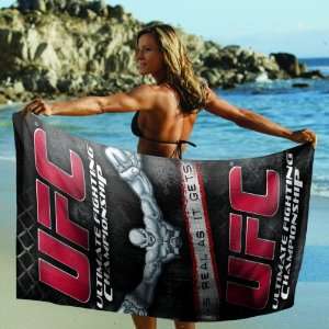  UFC As Real as It Gets Beach Towel 