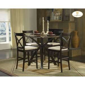  5 Piece Counter Height Dining Set of Cantor Collection by 