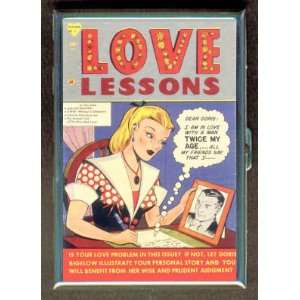 LOVE LESSONS 1949 COMIC BOOK ID Holder, Cigarette Case or Wallet MADE 