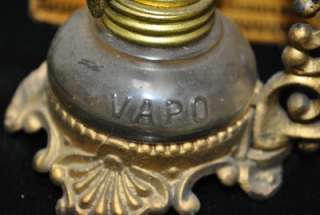 Vintage Vapo Cresolene Vaporizer Perosnal Health Product Medication 