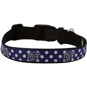    UTEP Miners Royal Blue Polka Dot Pet Collar