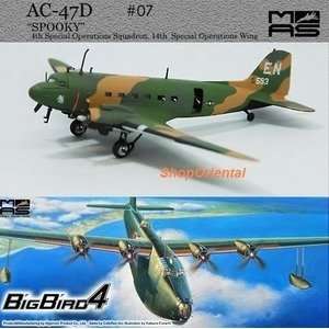    Big Bird 4 #7 USA AC 47 Spooky Aircraft Gunship 1144 Toys & Games