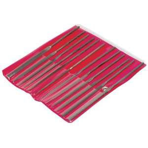 TTC PRODUCTION 12 Pc. Assorted Shapes Needle File Set   OVERALL LENGTH 
