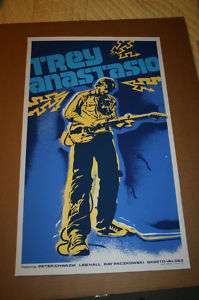2005 PHISH Trey Anastasio AMES Tour Poster Print /100  