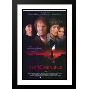 Les Miserables 32x45 Framed and Double Matted Movie Poster   Style B 